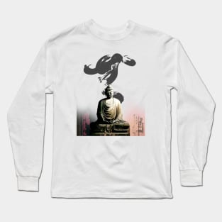 Mushin (Mental State) of Nothingness No. 2: Empty Mind Long Sleeve T-Shirt